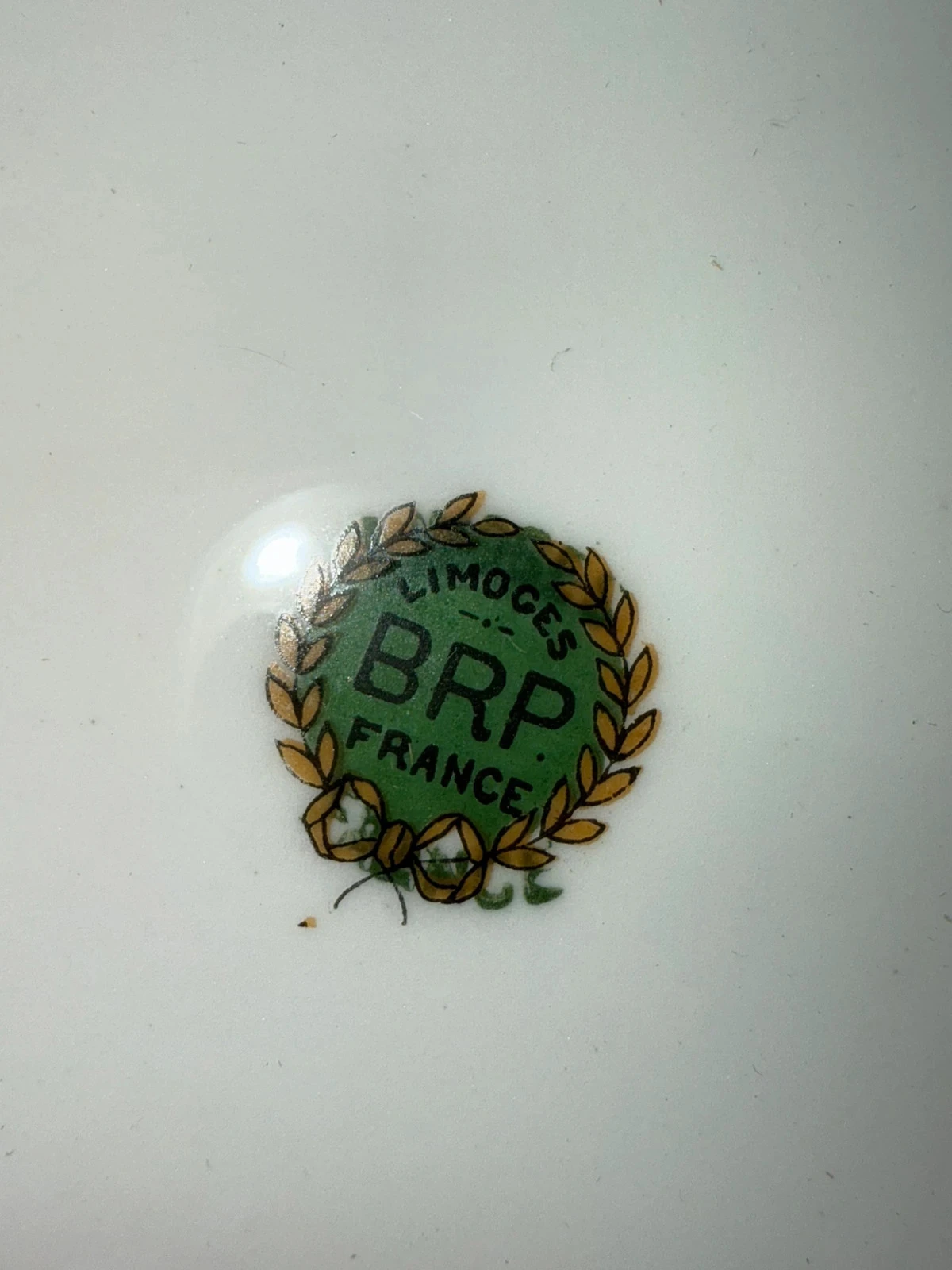Conjunto de louça de porcelana antiga da época BRP Limoges França – photo 5